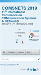 Mobile Screenshot of comsnets.org